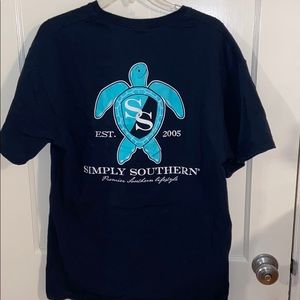 Simply Southern Large Turtle T-shirt